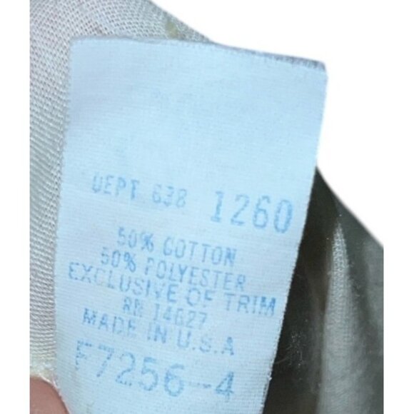 Vintage Sears Womens Sleeveless Nightgown With Embroidered Yoke Sz Small Womens - Picture 5 of 13